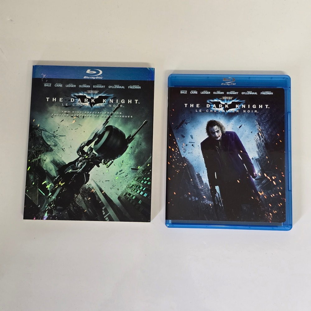 The Dark Knight Blu-ray 2008 Action Superhero Special Edition Slipcover